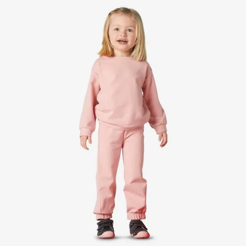 Kids' Pink Sweatshirt Tracksuit