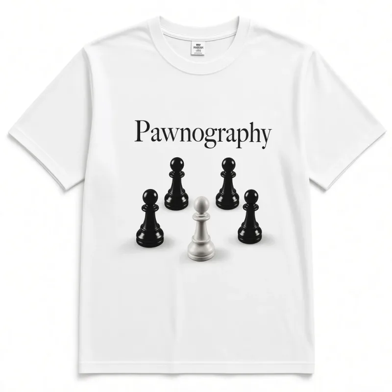 Pawnography - Funny Chess T-Shirt