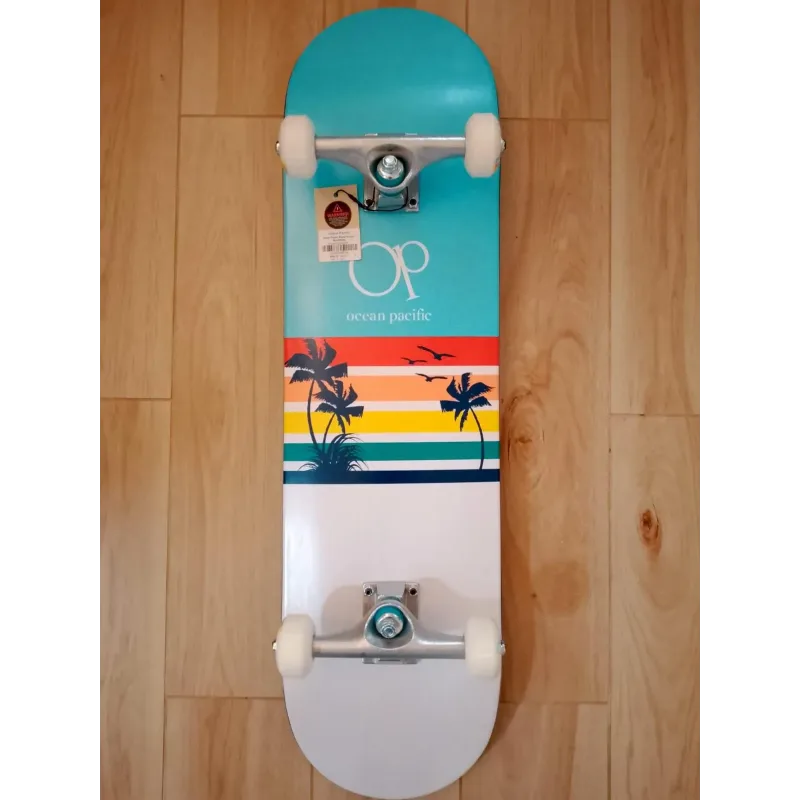 Ocean Pacific Sunset Park/Street Complete – Blue/White 8.25” Ocean Pacific Sunset Park/Street Complete – Blue/White 8.25”