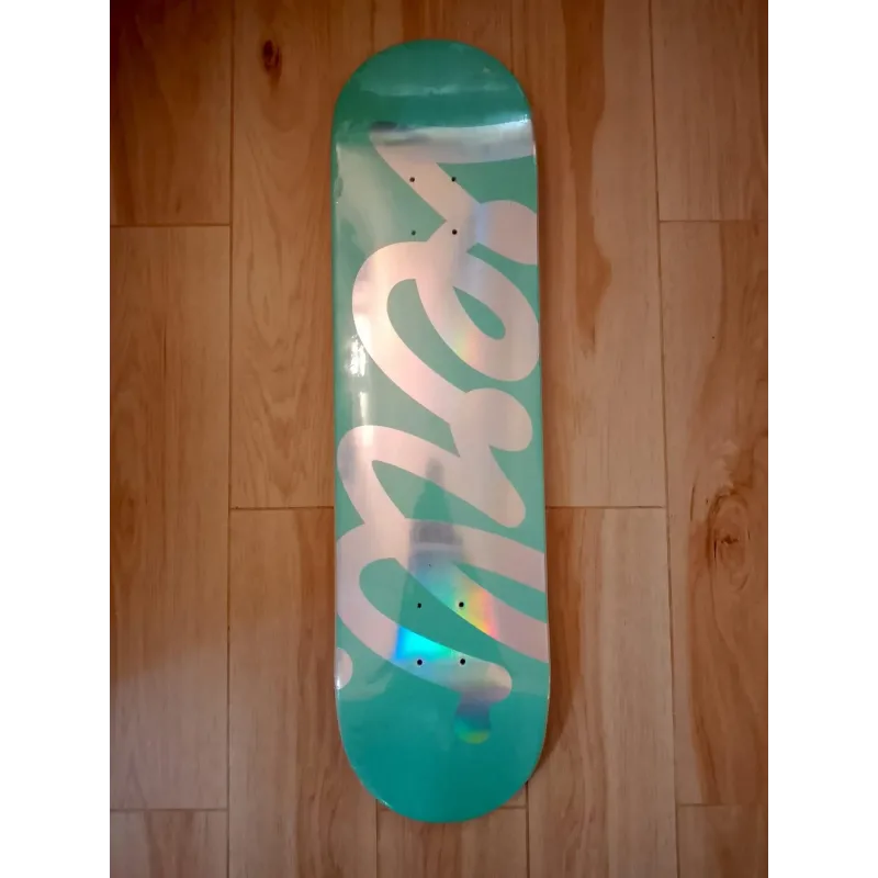 Verb Holographic Logo Deck – Teal 8.125”