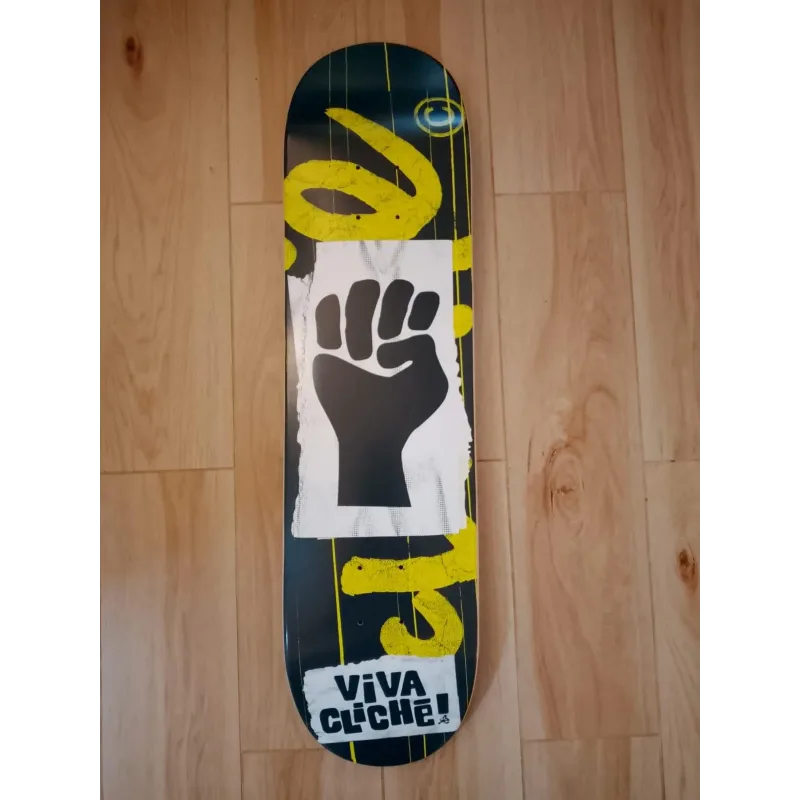 Cliche Viva Deck – Grey/Lime 8” Cliche Viva Deck – Grey/Lime 8”